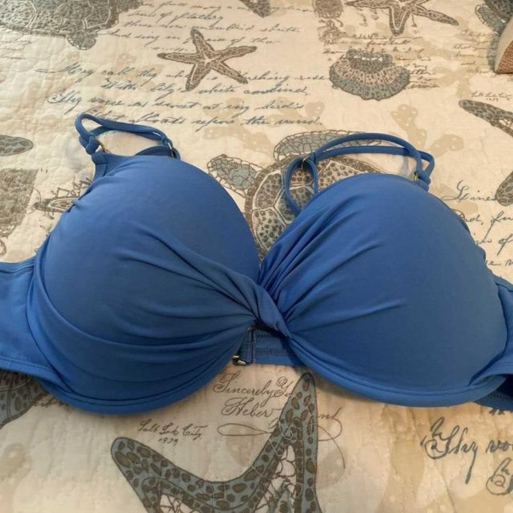 BLEU ROD BEATTIE BIKINI TOP EUC - 14